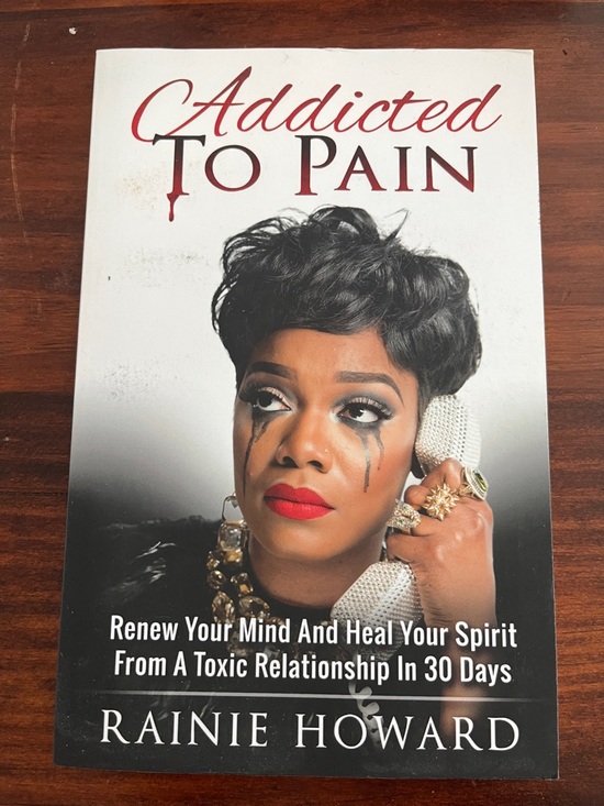 Other - 🏷 Addicted to Pain by Rainie Howard - White, Black, Red Cover